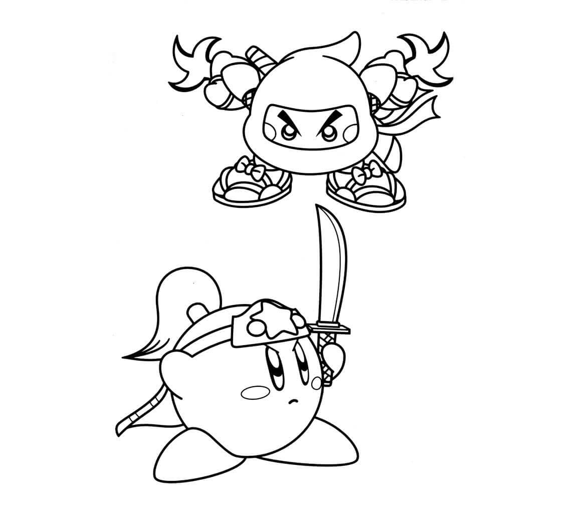 Dibujo gratuito Kirby #172635 de la coleccion Videojuegos para imprimir