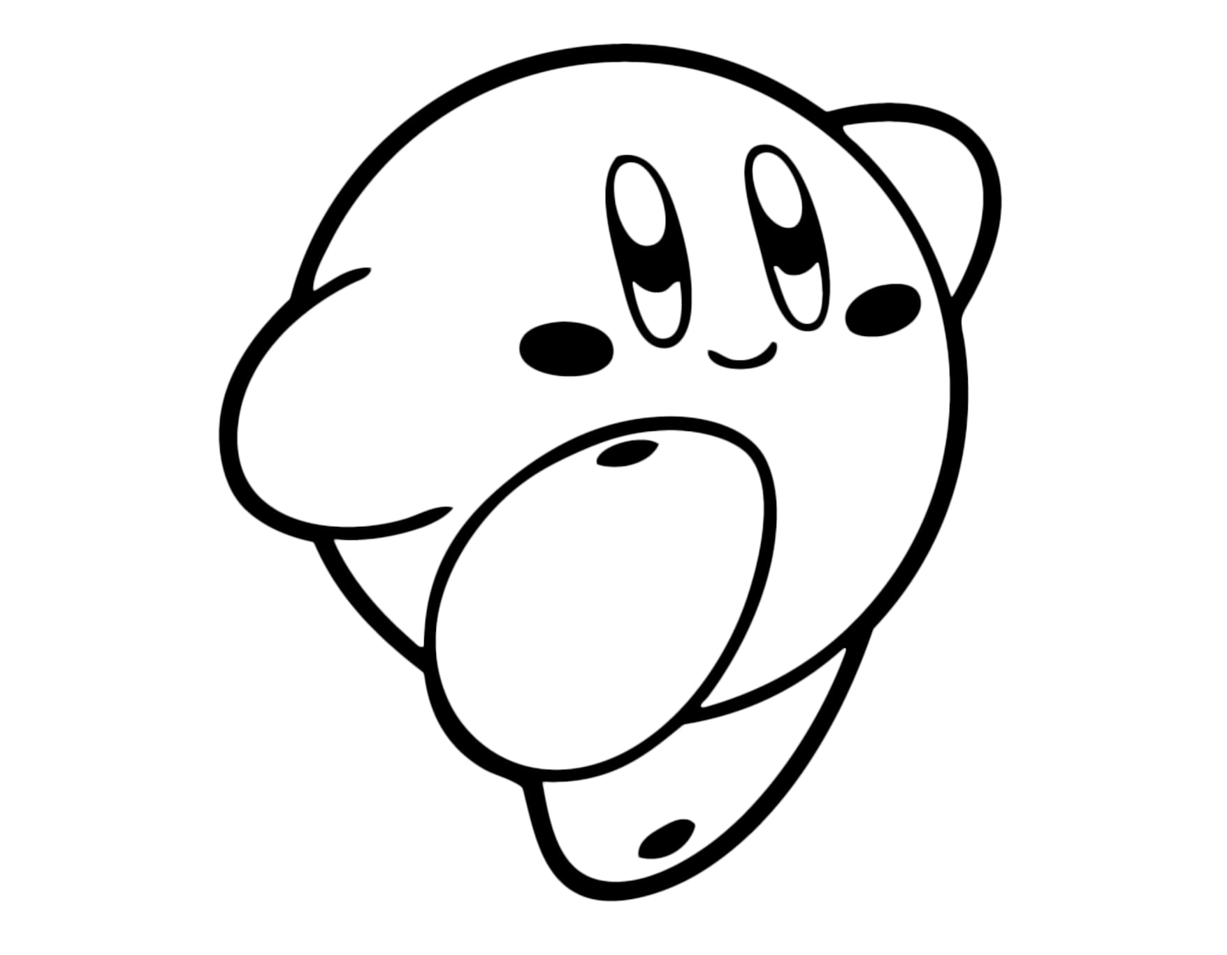 Dibujo gratuito Kirby #172636 de la coleccion Videojuegos para imprimir Dibujo gratuito Kirby #172636 de la coleccion Videojuegos para imprimir