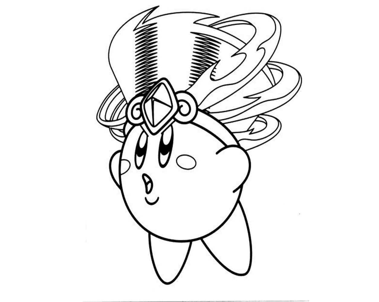 Dibujo gratuito Kirby #172645 de la coleccion Videojuegos para imprimir