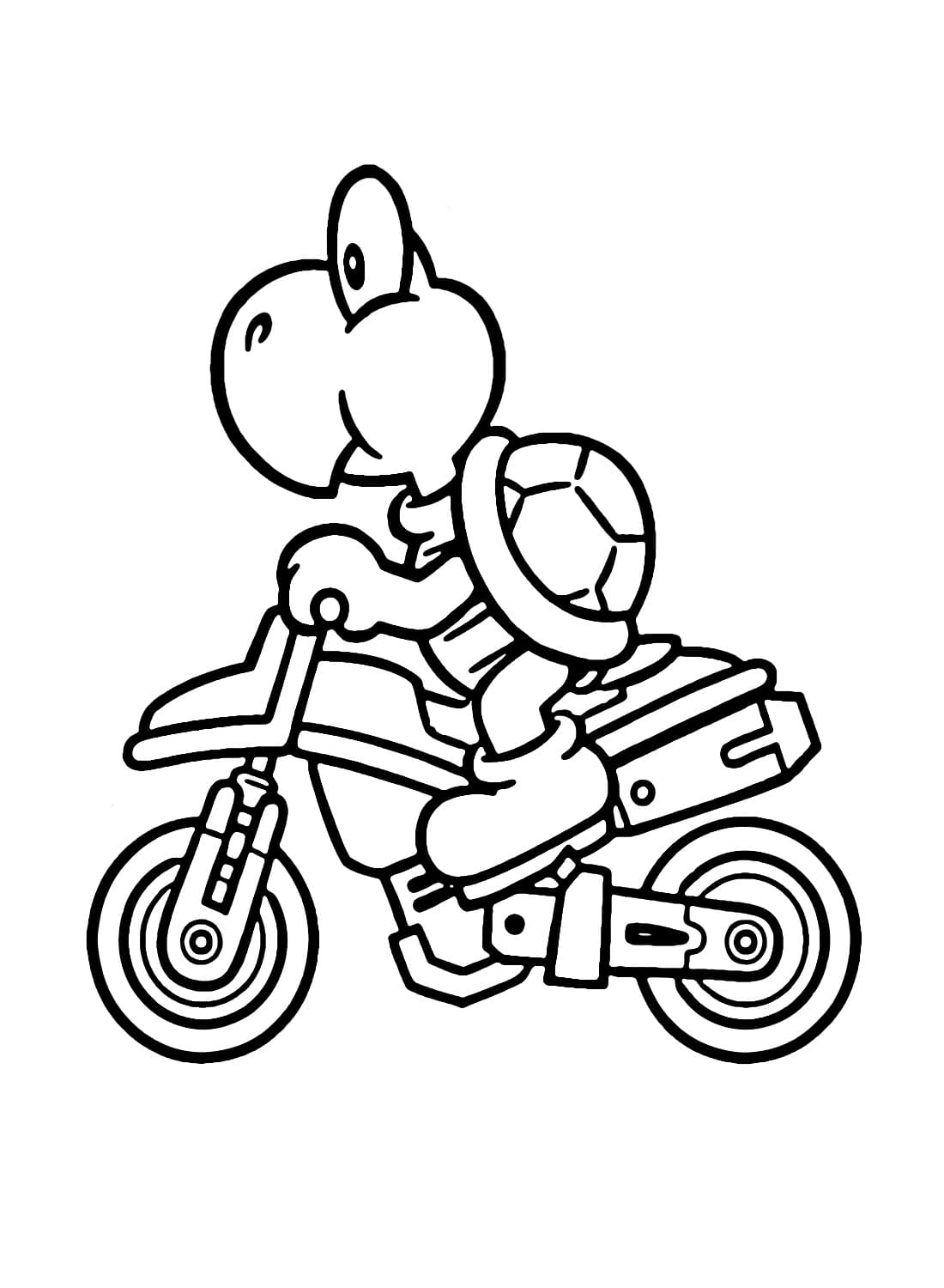 Dibujo gratuito Koopa Troopa #188410 de la coleccion Videojuegos para imprimir