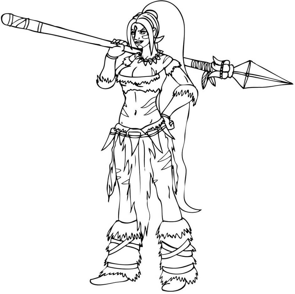 Dibujo gratuito League of Legends #173692 de la coleccion Videojuegos para imprimir