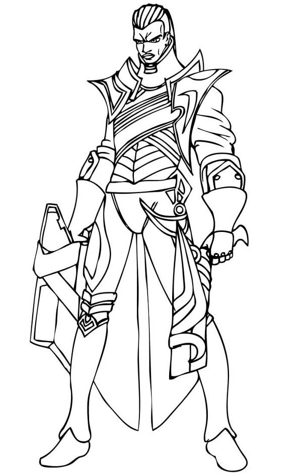 Dibujo gratuito League of Legends #173712 de la coleccion Videojuegos para imprimir