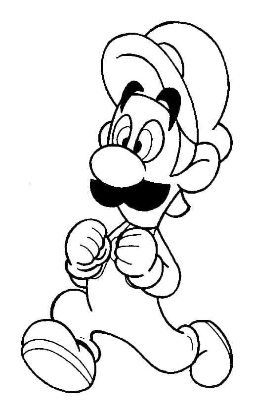 Dibujo gratuito Luigi #174667 de la coleccion Videojuegos para imprimir Dibujo gratuito Luigi #174667 de la coleccion Videojuegos para imprimir