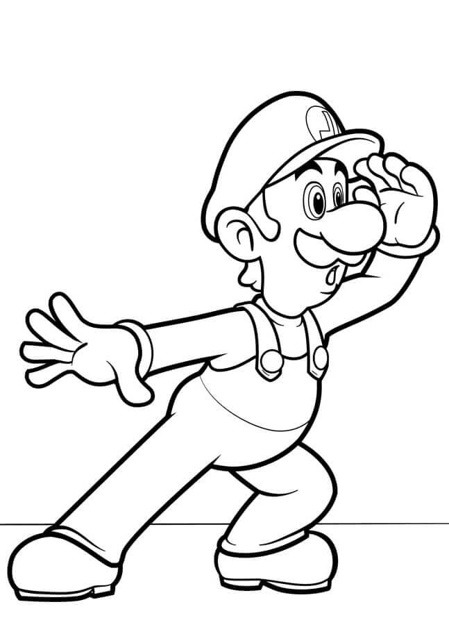 Dibujo gratuito Mario #172100 de la coleccion Videojuegos para imprimir