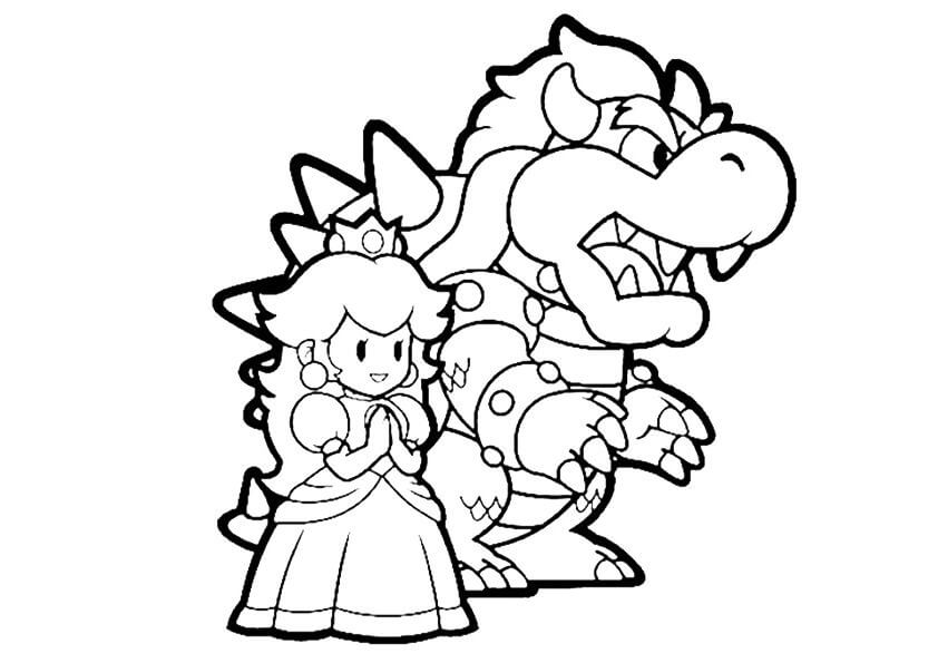 Dibujo gratuito Mario #172118 de la coleccion Videojuegos para imprimir