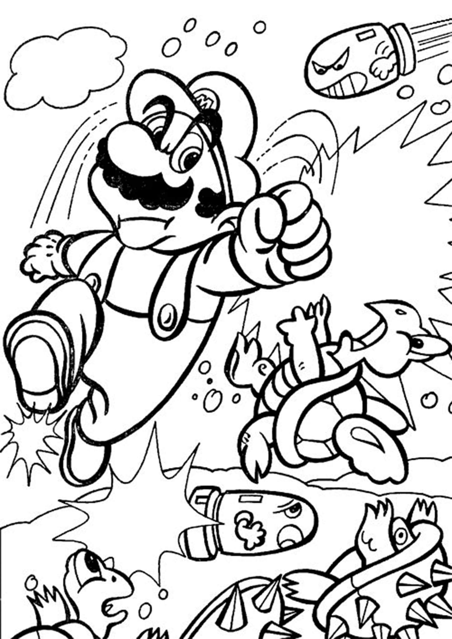 Dibujo gratuito Mario #172146 de la coleccion Videojuegos para imprimir Dibujo gratuito Mario #172146 de la coleccion Videojuegos para imprimir