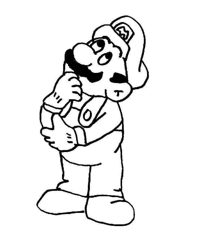 Dibujo gratuito Mario #172156 de la coleccion Videojuegos para imprimir Dibujo gratuito Mario #172156 de la coleccion Videojuegos para imprimir