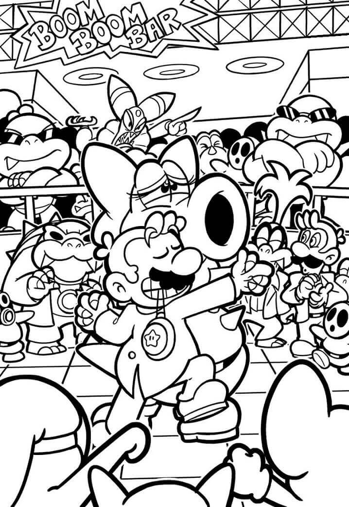 Dibujo gratuito Mario #172157 de la coleccion Videojuegos para imprimir