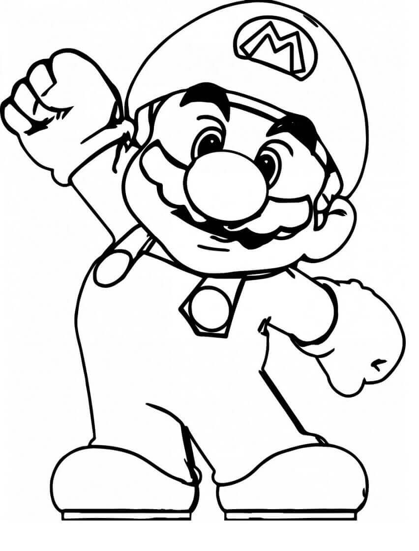Dibujo gratuito Mario #172169 de la coleccion Videojuegos para imprimir