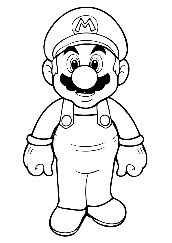 Dibujo para colorear: Mario Bros (Videojuegos) #112477 - Dibujos para Colorear e Imprimir Gratis