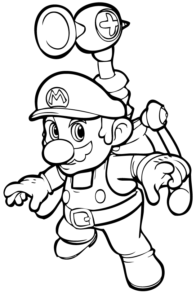 Dibujo para colorear: Mario Bros (Videojuegos) #112486 - Dibujos para Colorear e Imprimir Gratis