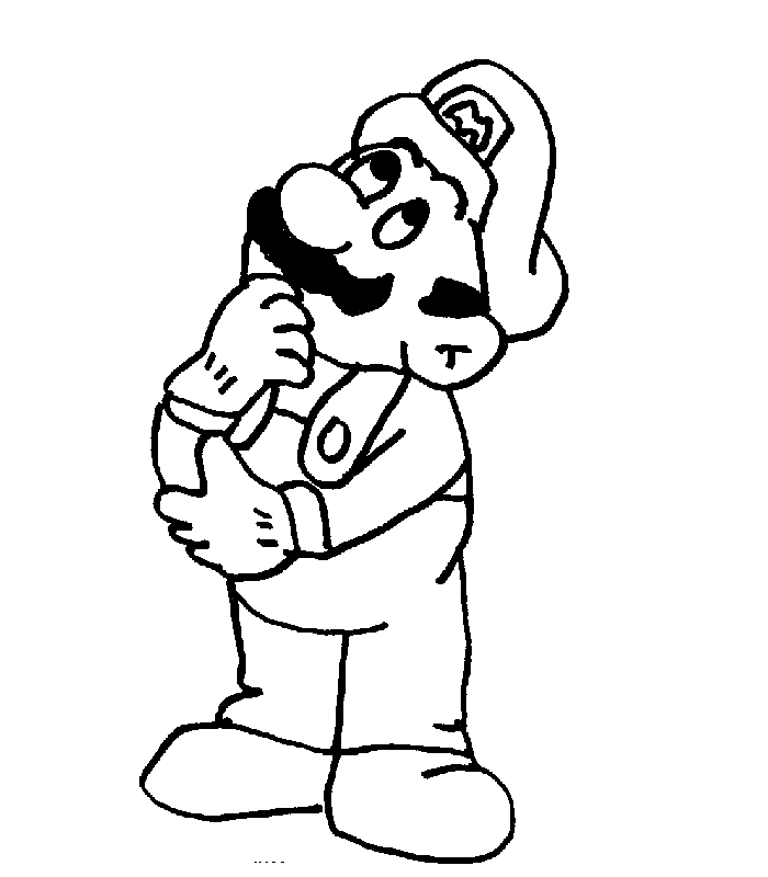 Dibujo para colorear: Mario Bros (Videojuegos) #112510 - Dibujos para Colorear e Imprimir Gratis