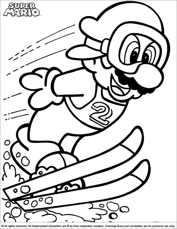 Dibujo para colorear: Mario Bros (Videojuegos) #112511 - Dibujos para Colorear e Imprimir Gratis
