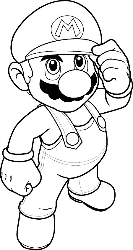 Dibujo para colorear: Mario Bros (Videojuegos) #112514 - Dibujos para Colorear e Imprimir Gratis