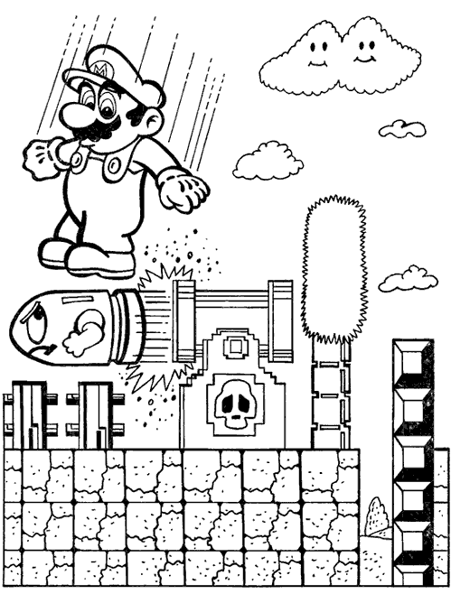 Dibujo para colorear: Mario Bros (Videojuegos) #112537 - Dibujos para Colorear e Imprimir Gratis