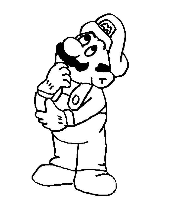 Dibujo para colorear: Mario Bros (Videojuegos) #112549 - Dibujos para Colorear e Imprimir Gratis