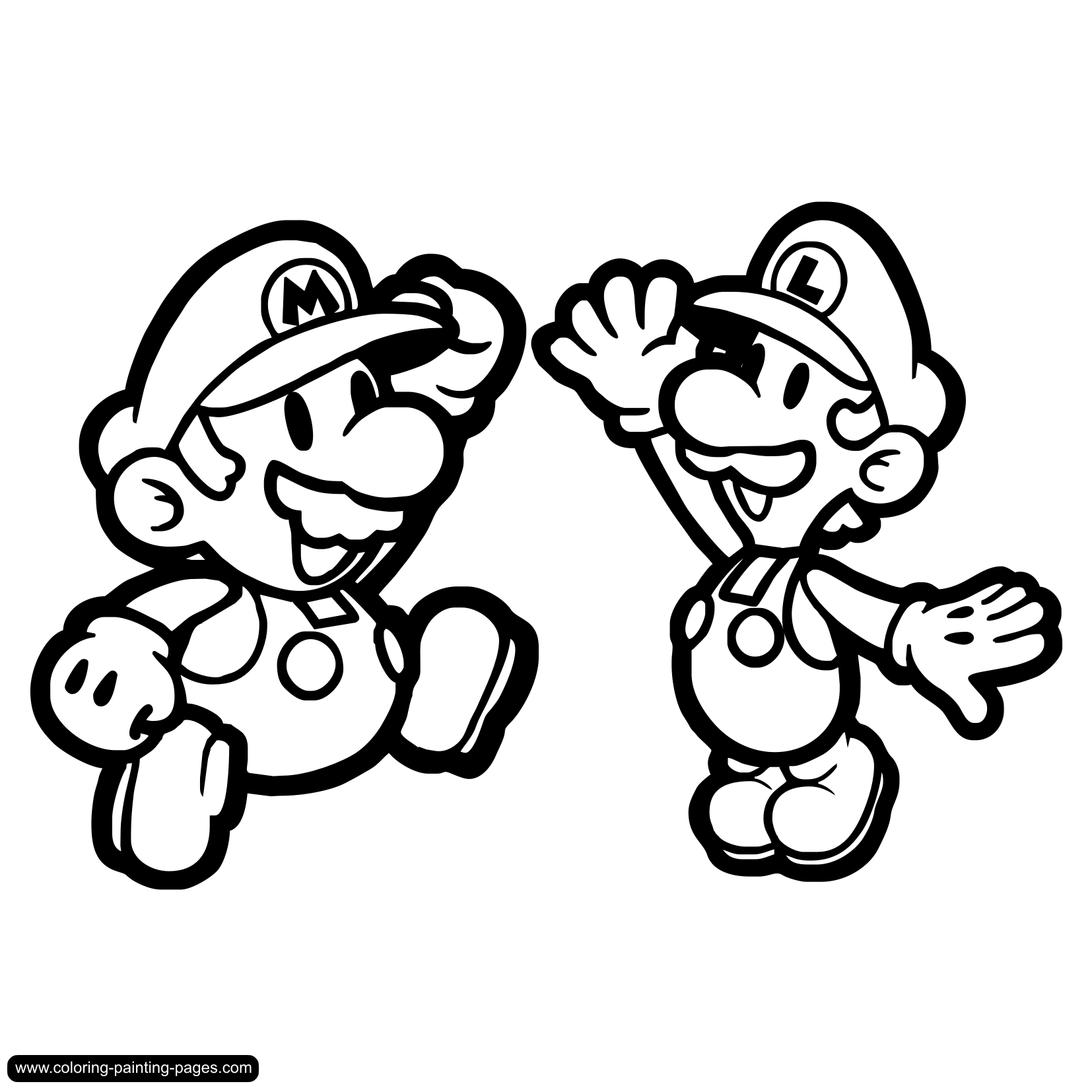 Dibujos de Mario Bros #112550 (Videojuegos) para colorear – Páginas  imprimibles gratis