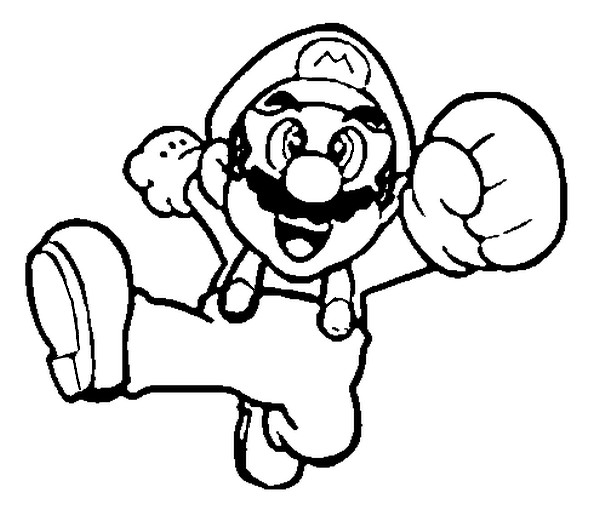 Dibujo para colorear: Mario Bros (Videojuegos) #112565 - Dibujos para Colorear e Imprimir Gratis