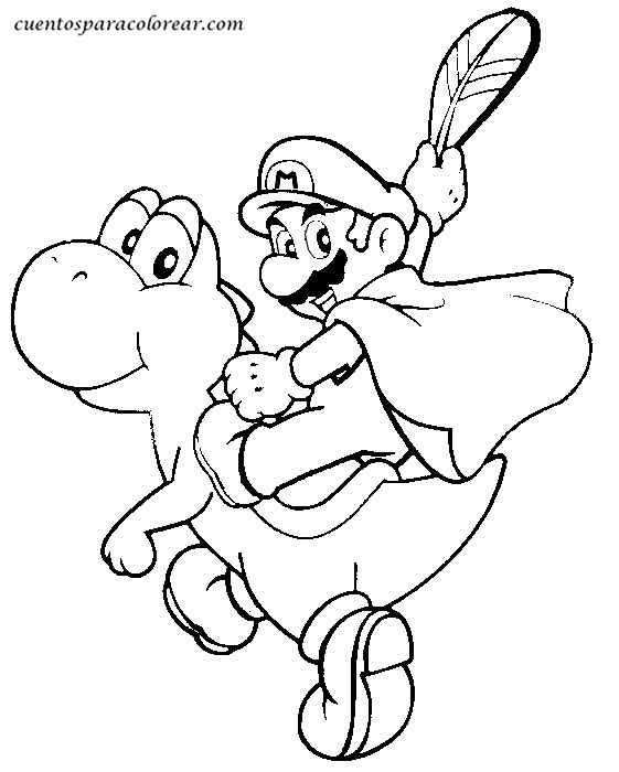Dibujo para colorear: Mario Bros (Videojuegos) #112590 - Dibujos para Colorear e Imprimir Gratis
