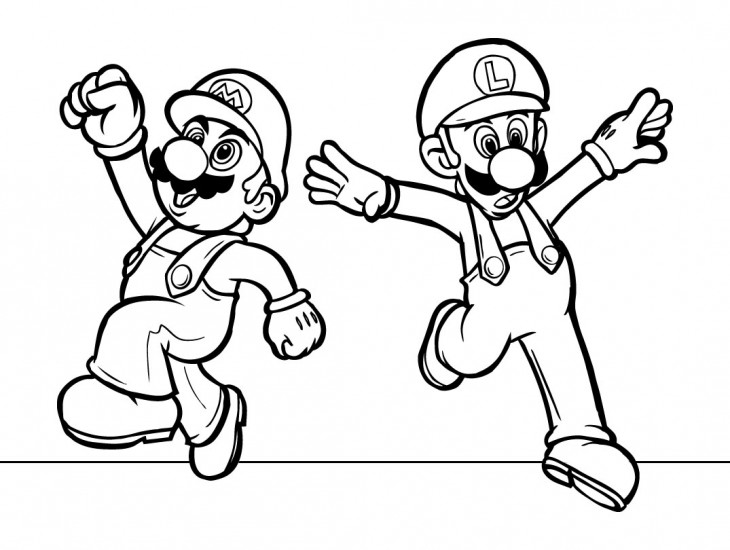 Dibujo para colorear: Mario Bros (Videojuegos) #112604 - Dibujos para Colorear e Imprimir Gratis