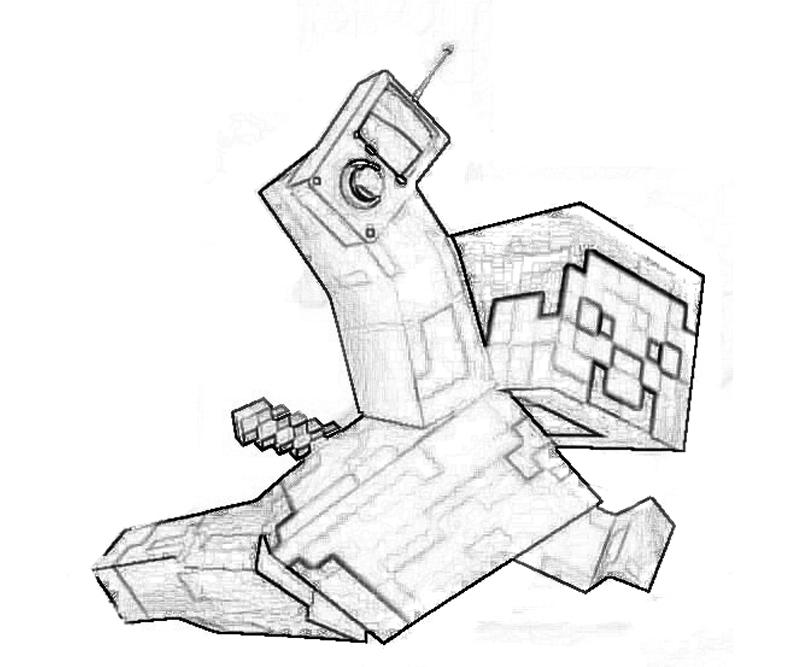 Dibujo para colorear: Minecraft (Videojuegos) #113781 - Dibujos para Colorear e Imprimir Gratis