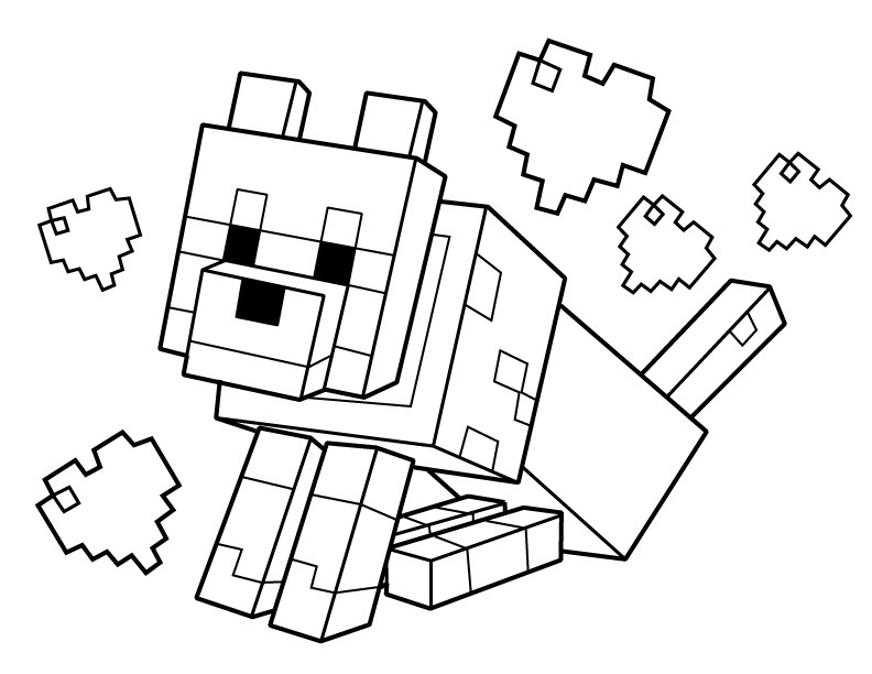 Dibujo para colorear: Minecraft (Videojuegos) #113813 - Dibujos para Colorear e Imprimir Gratis