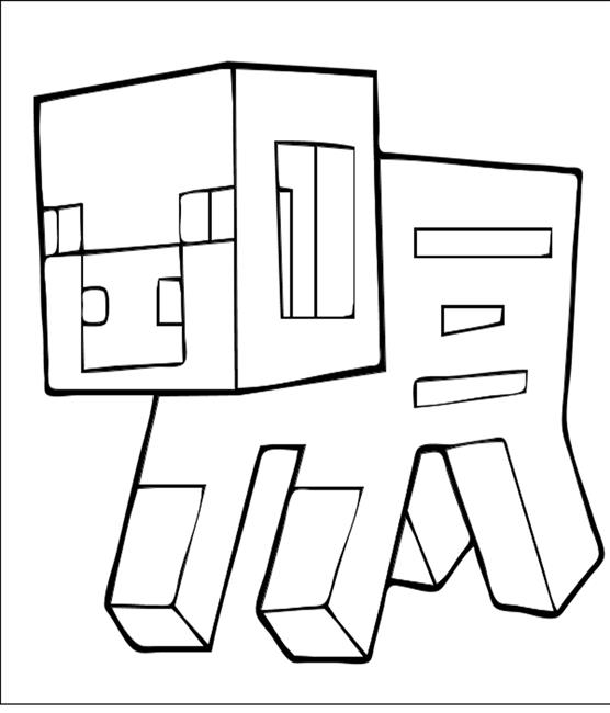 Dibujo para colorear: Minecraft (Videojuegos) #113857 - Dibujos para Colorear e Imprimir Gratis