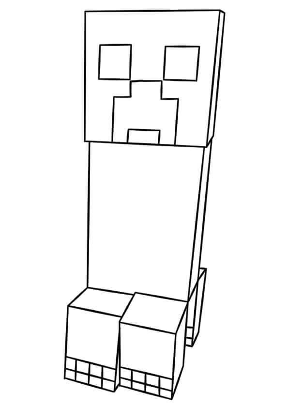 Dibujo gratuito Minecraft #171136 de la coleccion Videojuegos para imprimir