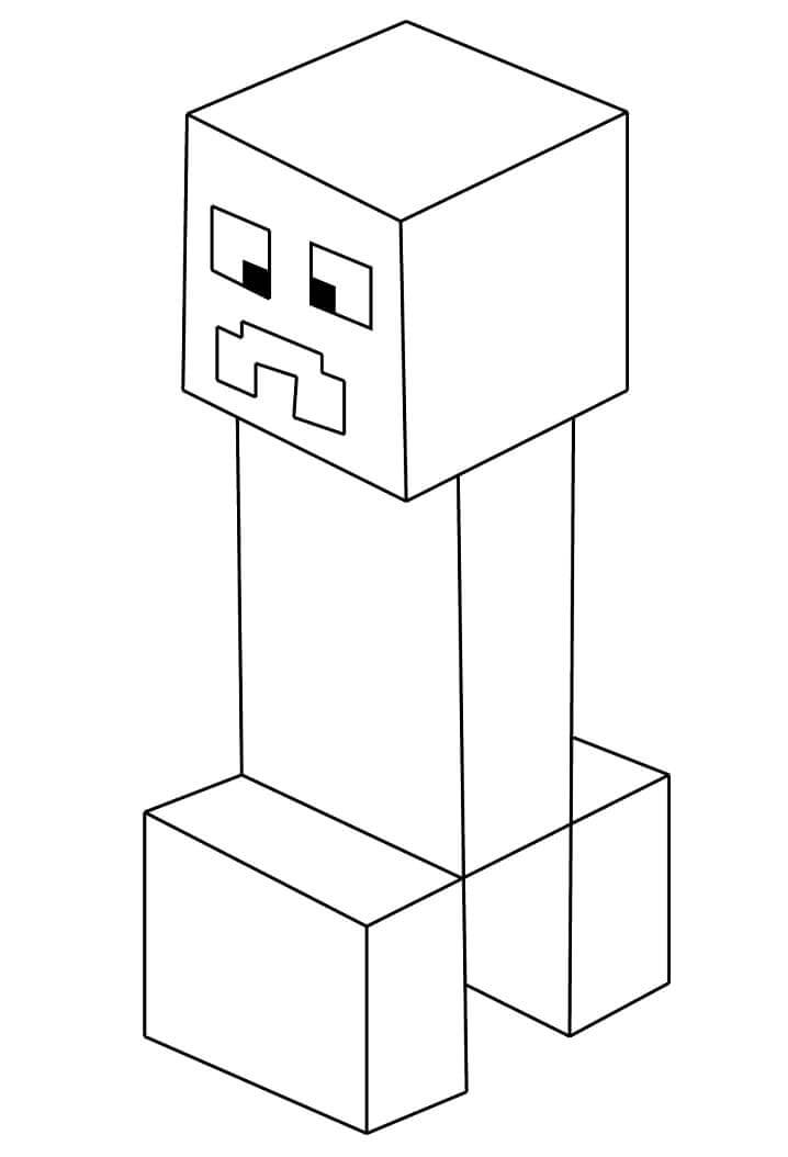 Dibujo gratuito Minecraft #171138 de la coleccion Videojuegos para imprimir