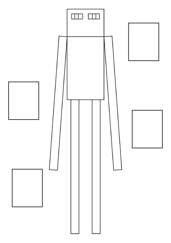 Dibujo gratuito Minecraft #171145 de la coleccion Videojuegos para imprimir