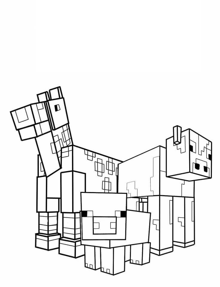 Dibujo gratuito Minecraft #171189 de la coleccion Videojuegos para imprimir