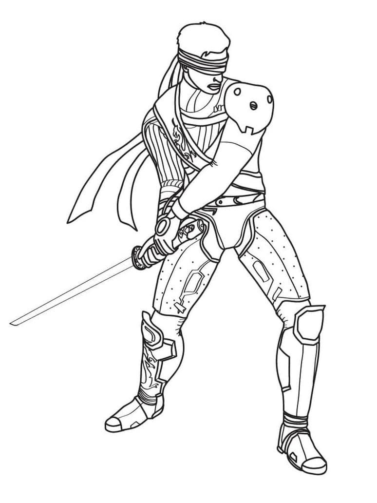 Dibujo gratuito Mortal Kombat #207870 de la coleccion Videojuegos para imprimir