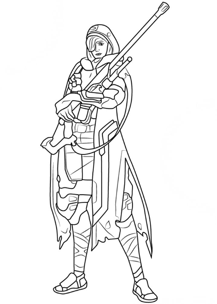Dibujo gratuito Overwatch #197104 de la coleccion Videojuegos para imprimir