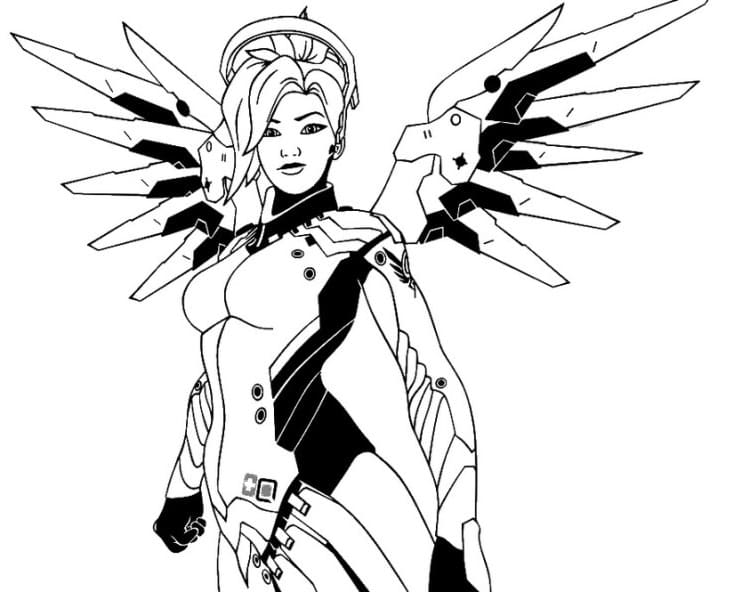 Dibujo gratuito Overwatch #197109 de la coleccion Videojuegos para imprimir