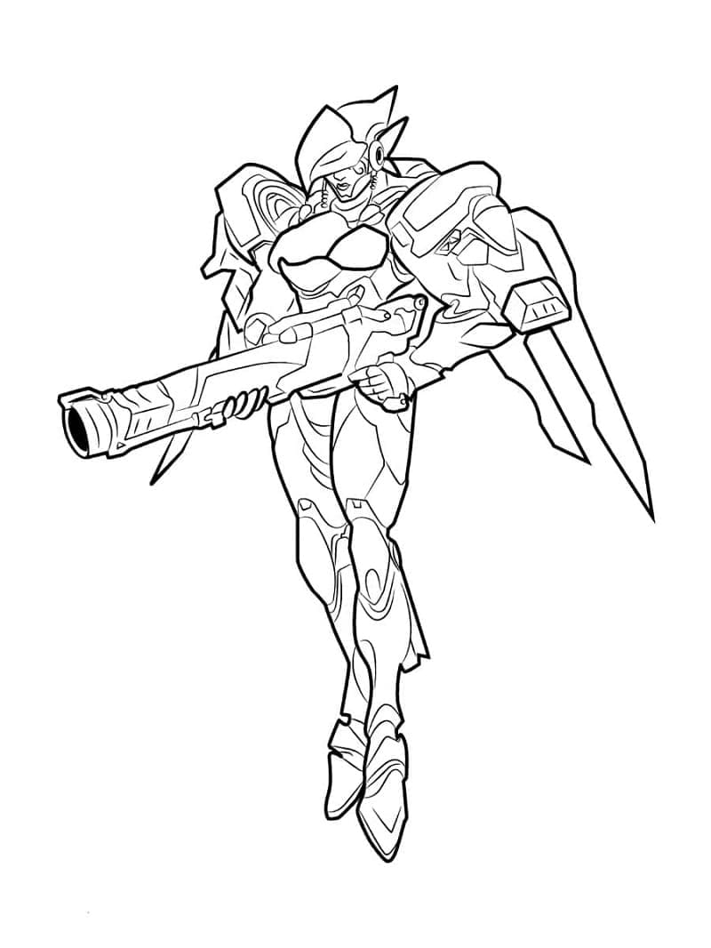 Dibujo gratuito Overwatch #197123 de la coleccion Videojuegos para imprimir