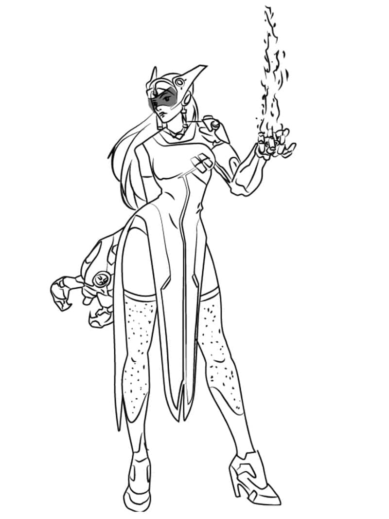Dibujo gratuito Overwatch #197127 de la coleccion Videojuegos para imprimir