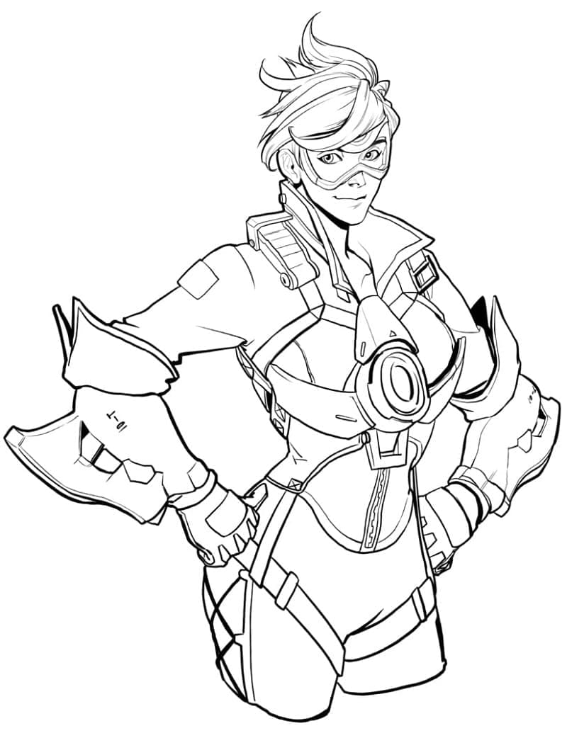 Dibujo gratuito Overwatch #197136 de la coleccion Videojuegos para imprimir