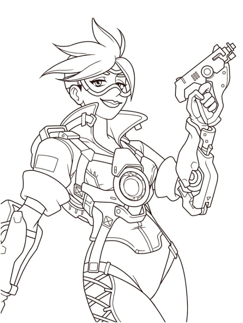 Dibujo gratuito Overwatch #197137 de la coleccion Videojuegos para imprimir