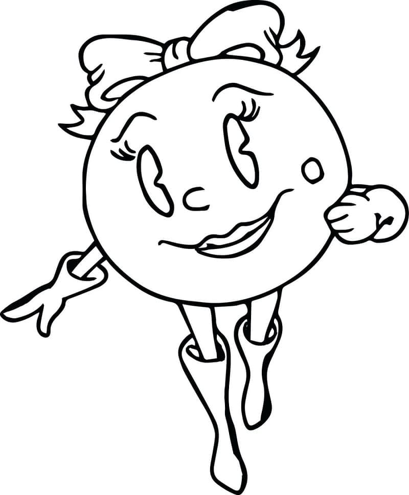 Dibujo gratuito Pac-Man #207775 de la coleccion Videojuegos para imprimir