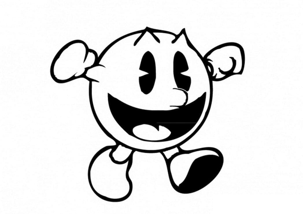 Dibujo gratuito Pac-Man #207811 de la coleccion Videojuegos para imprimir
