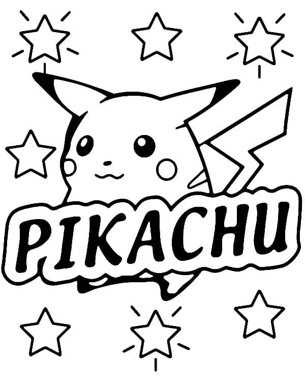 Dibujo gratuito Pikachu #177217 de la coleccion Videojuegos para imprimir