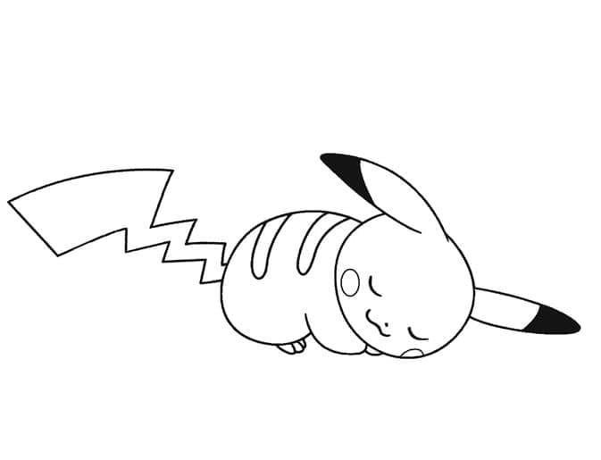 Dibujo gratuito Pikachu #177243 de la coleccion Videojuegos para imprimir
