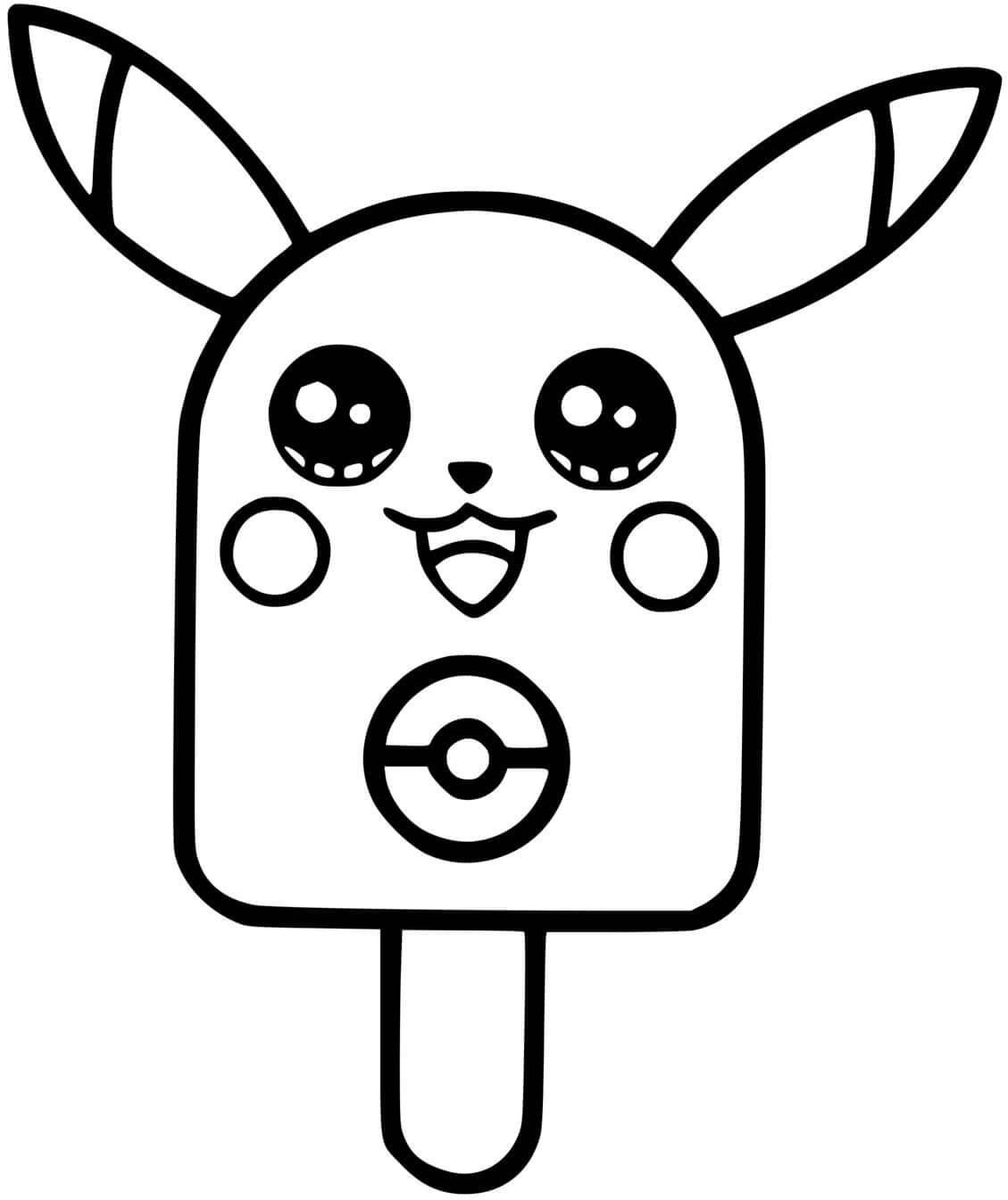 Dibujo para colorear: Pikachu (Videojuegos) #215393 - Dibujos para Colorear e Imprimir Gratis