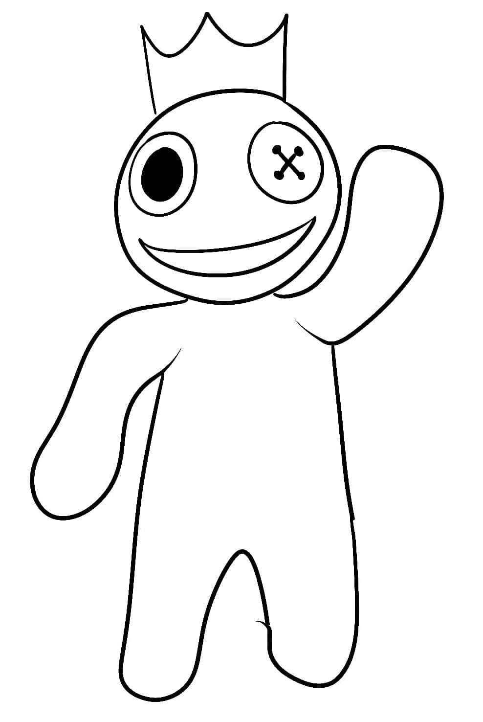 Dibujo para colorear: Rainbow Friends (Videojuegos) #201292 - Dibujos para Colorear e Imprimir Gratis