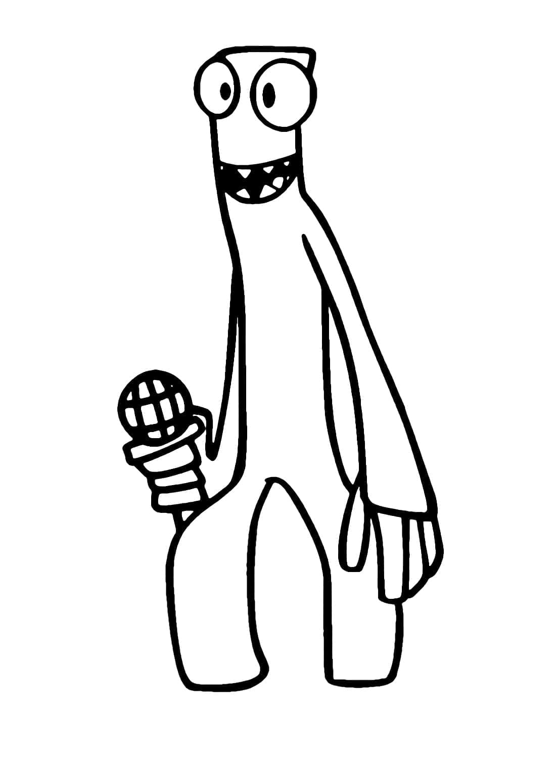 Dibujo para colorear: Rainbow Friends (Videojuegos) #201299 - Dibujos para Colorear e Imprimir Gratis