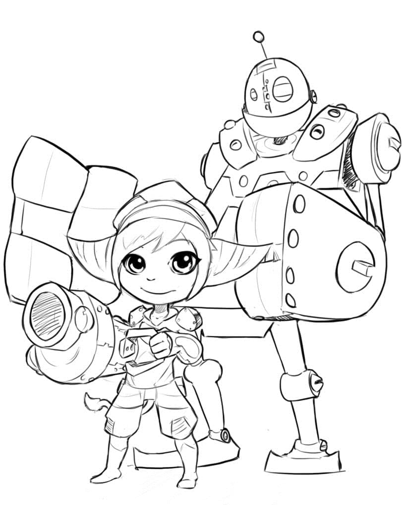 Dibujo gratuito Ratchet y Clank #204613 de la coleccion Videojuegos para imprimir Dibujo gratuito Ratchet y Clank #204613 de la coleccion Videojuegos para imprimir