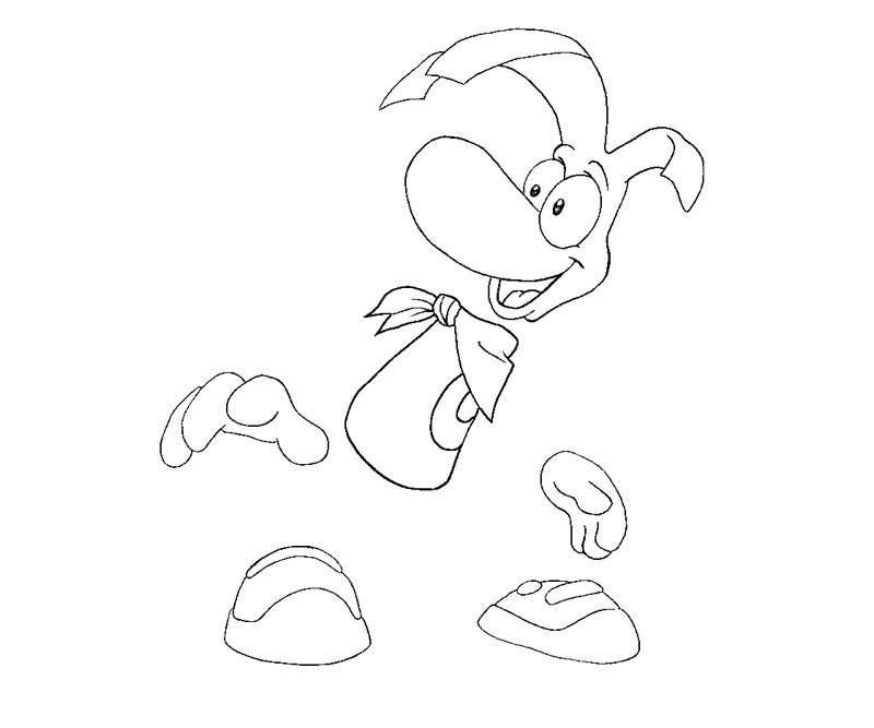 Dibujo para colorear: Rayman (Videojuegos) #114420 - Dibujos para Colorear e Imprimir Gratis