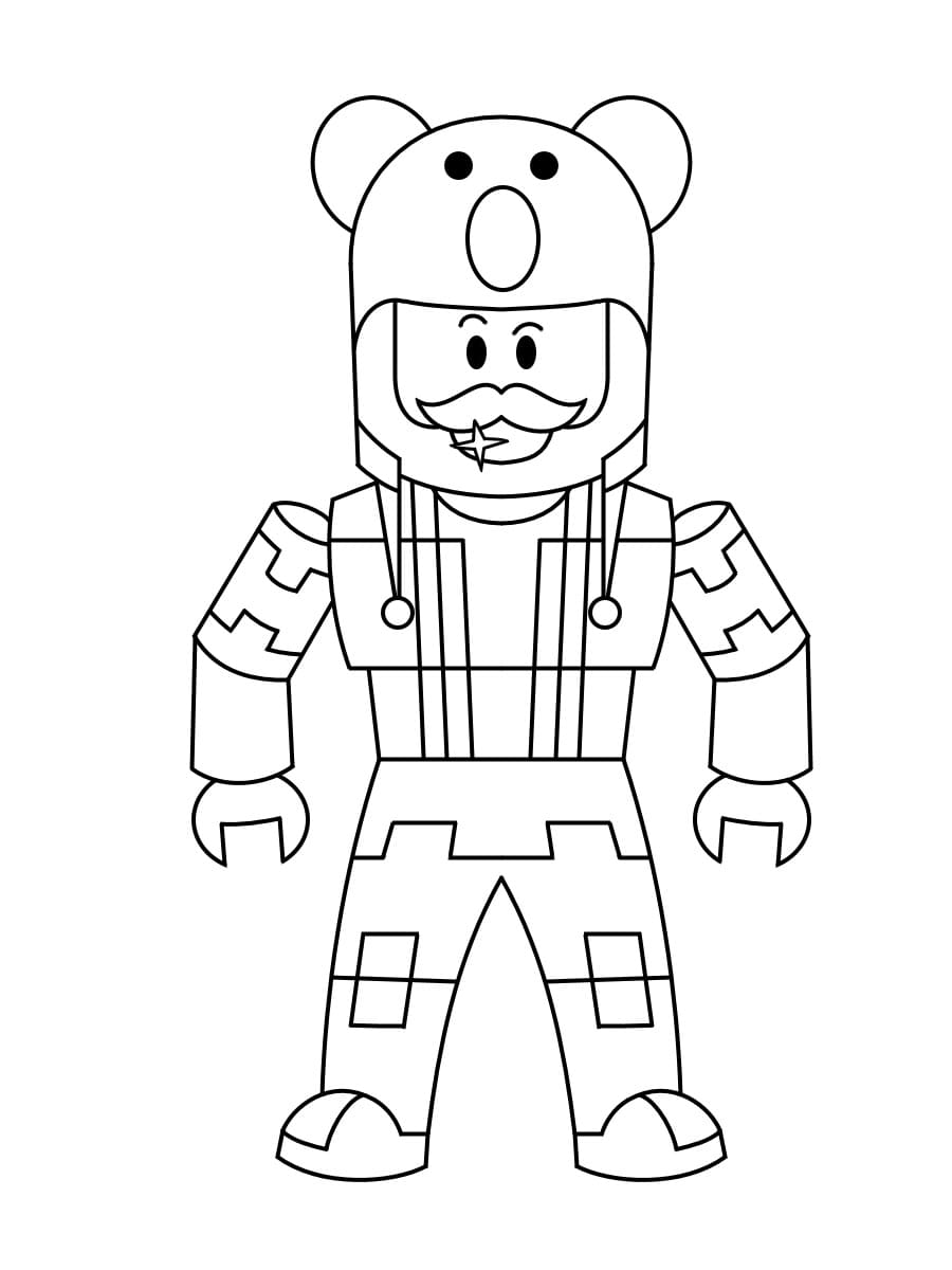 Dibujo para colorear: Roblox (Videojuegos) #170261 - Dibujos para Colorear e Imprimir Gratis