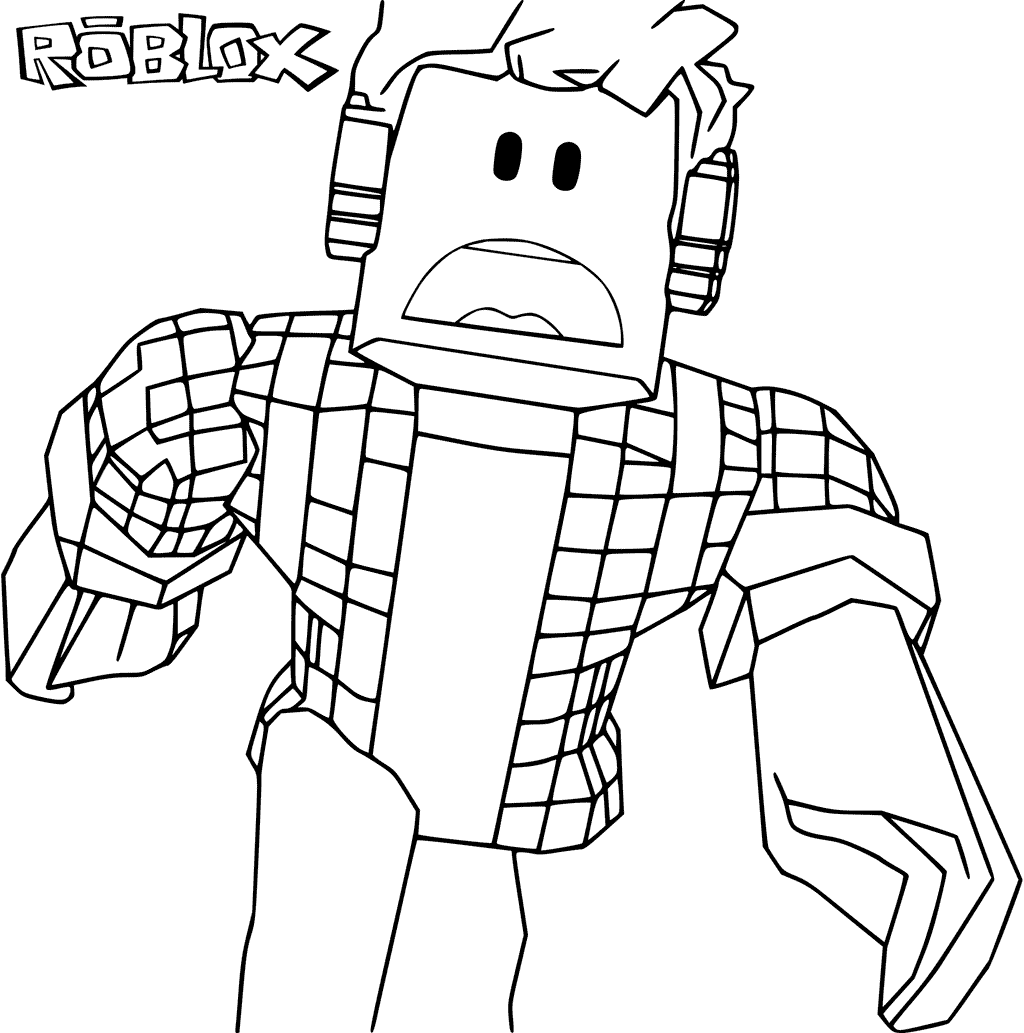 Dibujo para colorear: Roblox (Videojuegos) #170262 - Dibujos para Colorear e Imprimir Gratis