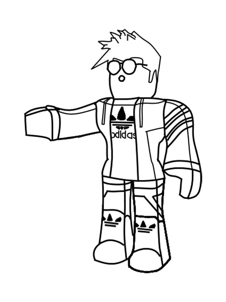 Dibujo para colorear: Roblox (Videojuegos) #170263 - Dibujos para Colorear e Imprimir Gratis